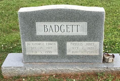 Dr George Edwin Badgett Find A Grave Memorial