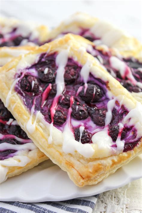 Blueberry Cream Cheese Danish Baking You Happier