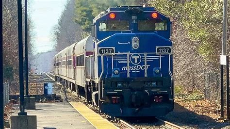 Mbta Commuter Rail On The Newburyport Rockport Line January 2024 Youtube