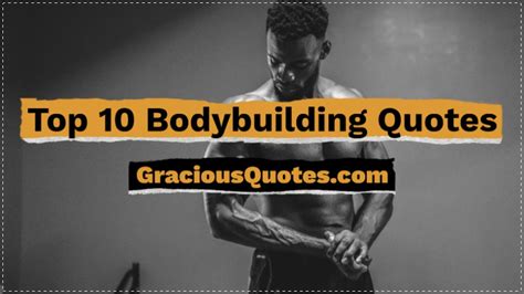 Top Bodybuilding Quotes Gracious Quotes Youtube