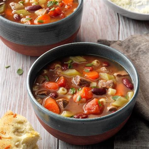 Minestrone Soup Recipes Taste Of Home