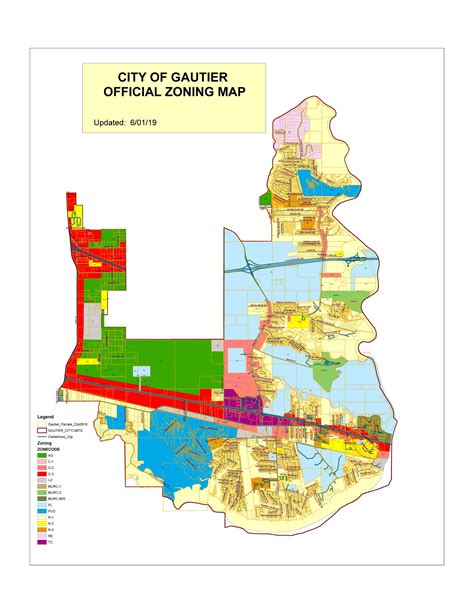 Zoning Map | Gautier, MS