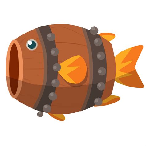 Make Barrel Fish animation from Openclipart SVG by Danjiro Daiwa on CodePen