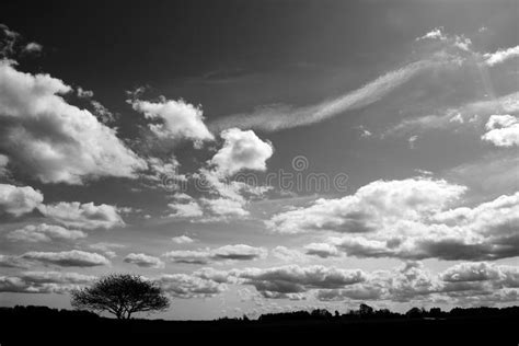 Cielo Nube Fotograf A Blanco Y Negro Monocrom Tica Imagen Imagen