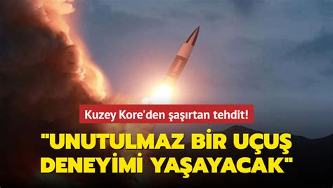 Kuzey Kore den şaşırtan tehdit Unutulmaz bir uçuş deneyimi yaşayacak