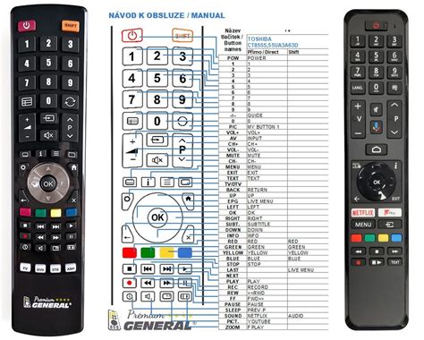 Toshiba Ct Rc Compatible General Branded Remote Control