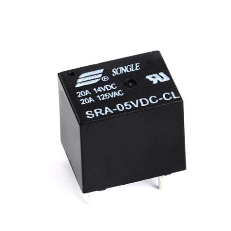 5Pcs 5V 12V 24V 20A DC Power Relay SRA 05VDC CL SRA 12VDC CL SRA 24VDC