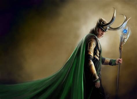 Tom Hiddleston Loki Digital Fan Art From Chermilla Deviantart