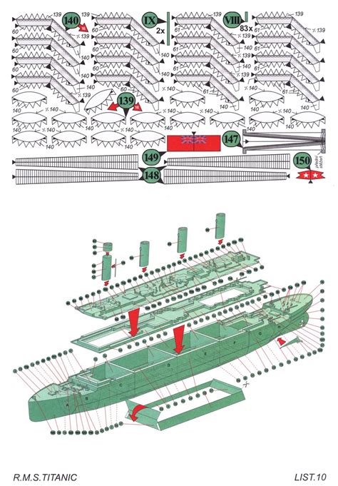 Titanic Papercraft