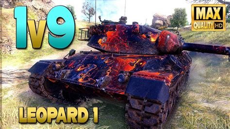 Leopard Alone Versus In Tier X Battle World Of Tanks Youtube