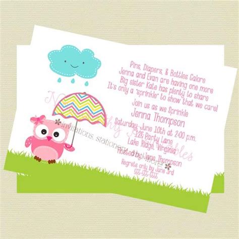 Free Printable Baby Sprinkle Invitations - Invitation Design Blog