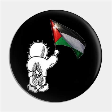 Handala - Free Palestine Symbol - Free Palestine - Pin, pins palestine ...