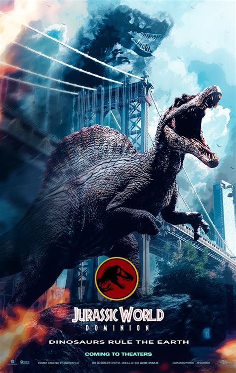 Jurassic World Dominion Poster Rexy T Rex 2021