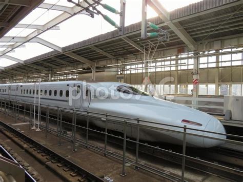 新幹線 N700系 のぞみ 新山口駅 No 28249849｜写真素材なら「写真ac」無料（フリー）ダウンロードok