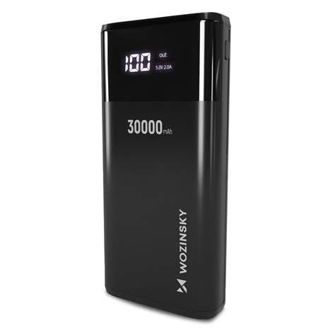 Wozinsky Power Bank Mah Li Ion X Usb With Lcd