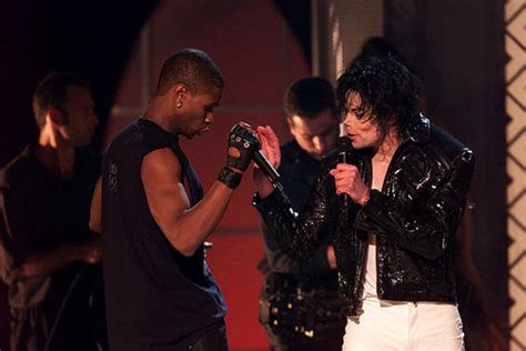 Usher and Michael Jackson >333 - Michael Jackson Photo (6878645) - Fanpop