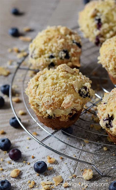 Bakery Style Blueberry Muffins Cooking With Curls