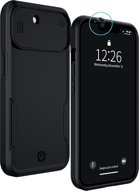 Amazon.com: Spy-Fy iPhone 13 Case with Camera Covers Front and Rear