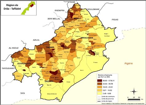 Population et démographie de Drâa Tafilalet