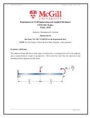 Cive Assignment Solution Pdf Cive Statics Assignment