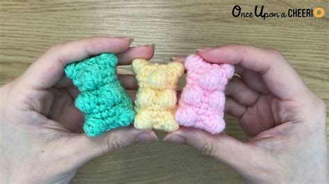 No Sew Amigurumi Gummy Bear Crochet Pattern Tutorial YouTube