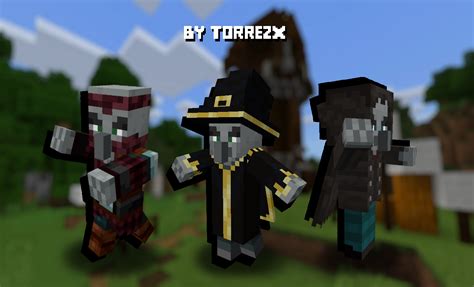 Torrezx Fantasy Illagers Screenshots Minecraft Resource Packs