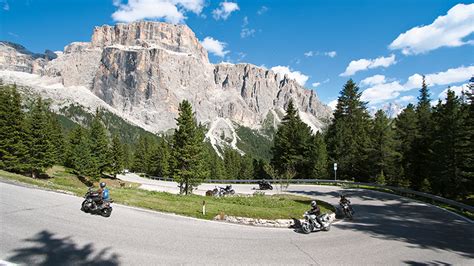 Tour Dolomiten große Runde Tourenfahrer