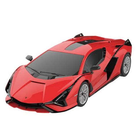 Masinuta Rastar Rc Lamborghini Sian Fkp Rosu Emag Ro