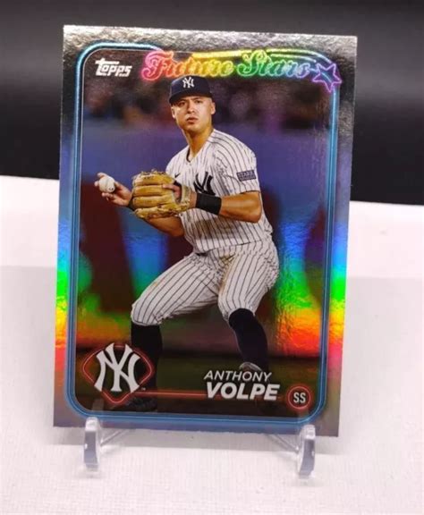 Anthony Volpe Topps Series Future Stars Pellicola Arcobaleno