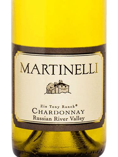 Martinelli Zio Tony Ranch Chardonnay Vivino Us