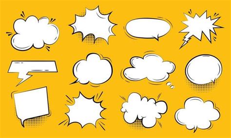 Blank Speech Bubble Vector Art Icons And Graphics For Free Download