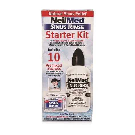 Neilmed Sinus Rinse Starter Kit 10s New BIG Pharmacy Malaysia