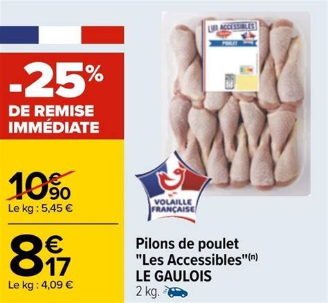 Promo Le Gaulois Pilons De Poulet Les Accessibles Chez Carrefour