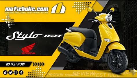 10 Hari Lagi Honda Stylo Luncurkan Varian Terbaru Skutik Desain