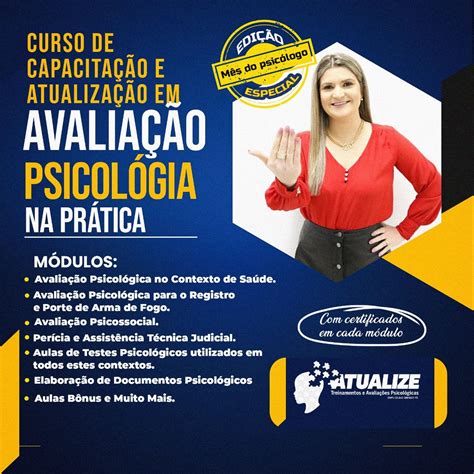 Curso De Capacitação E Atualização Em Avaliação Psicológica Na Prática