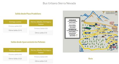 Cu Les Son Los Horarios De Autobuses De Granada A Sierra Nevada