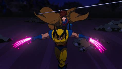 X-Men 97 Wolverine Gambit 4K #2310j Wallpaper PC Desktop