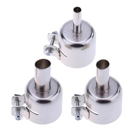 Pcs Mm Mm Mm Silver Stainless Steel Hot Air Nozzles For A