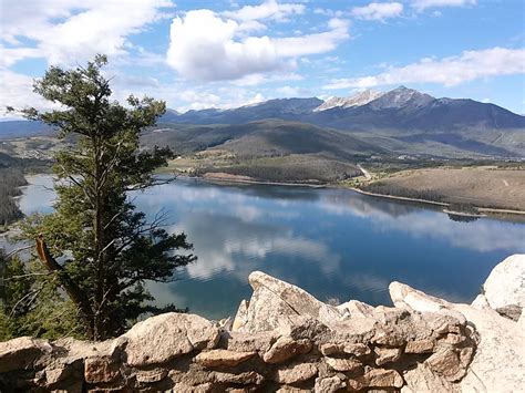 Colorado Lakes And Reservoirs Lake Dillon Reservoir In Summit County