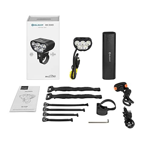 Olight Rn Rechargeable Bike Headlights Lumens Powered By