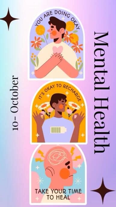 Mental Health Instagram Story Template Postermywall