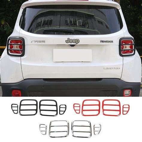 Pcs Set Car Taillight Tail Light Lamp Guards Iron Cover Trim Frame