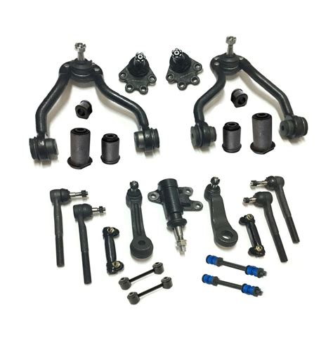 21 Pc Rear And Front Complete Suspension Kit Sway Bar Links Upper Control Arm With Ball Joint