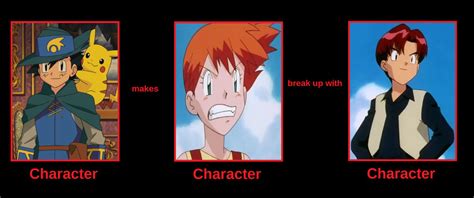 Ash Ketchum makes Misty break up with Rudy by FireMufasa417 on DeviantArt