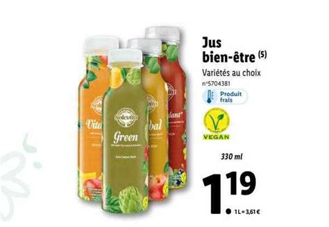 Promo Pur Jus De Pomme Solevita Chez Lidl Icatalogue Fr