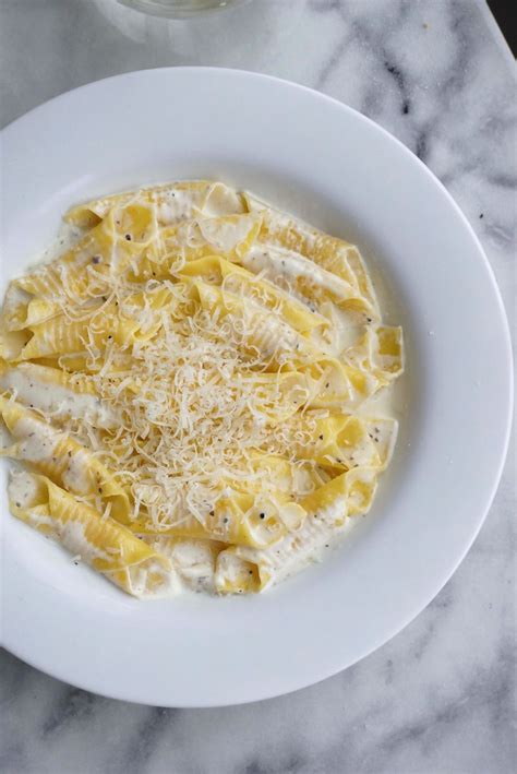 Garganelli In A Truffle And Gorgonzola Cream Sauce