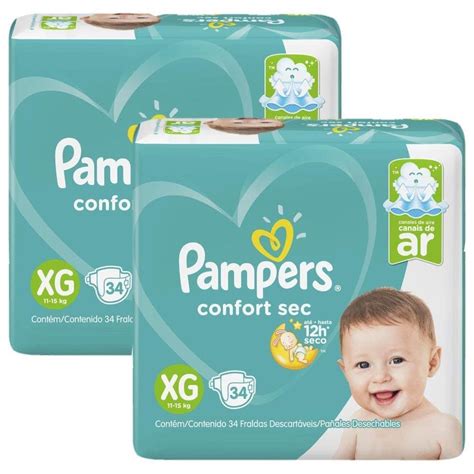 Fralda Pampers Xg 68 Unidades Pontofrio