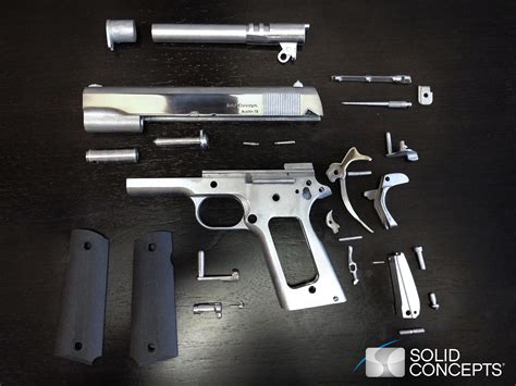 Solid Concepts 3D Prints First Metal Gun