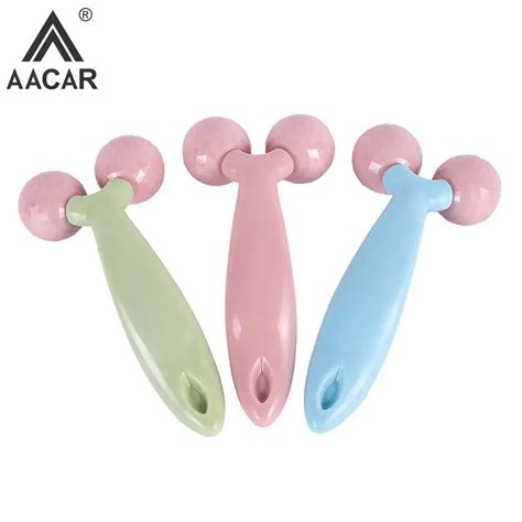 3d Roller Massager Y Shape 360 Rotate Thin Face Body Shaping Relaxation