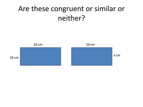 PPT - Congruent vs Similar vs Proportional PowerPoint Presentation ...